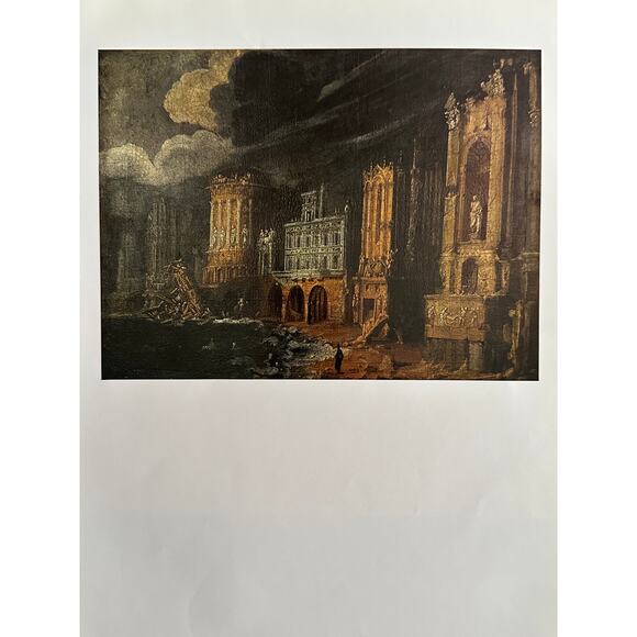 Desid, Ruins, Legend, St Augustine, Painting, Art Print, ~ 250802-WH 350 H - Picture 2 of 2